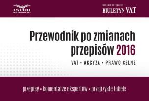 Opakowanie Przewodnik po zmianach przepisów 2016
