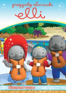 Okładka książki Przygody Słoniczki Elli. Nieznana wyspa