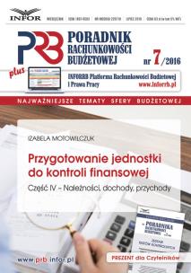 Okładka książki Przygotowanie jednostki do kontroli finansowej cz.IV