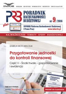 Okładka książki Przygotowanie jednostki do kontroli finansowej