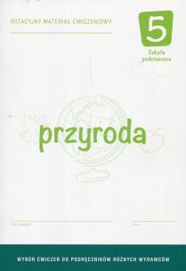 Okładka książki Przyroda SP 5 Dotacyjny materiał ćw. OPERON