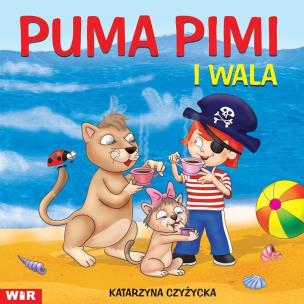 Okładka książki Puma Pimi i Wala cz. 3 - sylaby ze spółgłoskami F i W