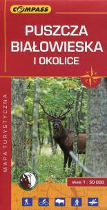 Opakowanie Puszcza Białowieska i okolice mapa turystyczna 1:50 000