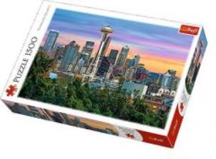 Opakowanie Puzzle 1500 Space Needle, Seattle, USA TREFL