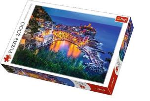 Opakowanie Puzzle 2000 Vernazza o zmroku TREFL