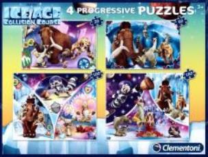 Opakowanie Puzzle 20+60+100+180 Epoka Lodowcowa