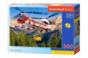 Okładka książki Puzzle 300 Sky transport CASTOR