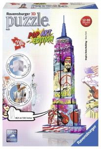 Opakowanie Puzzle 3D Empire State Building Pop Art 216