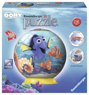 Opakowanie Puzzle 3D Kuliste Gdzie jest Dory 108