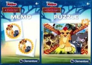Opakowanie Puzzle 60 + Memo Król Lew - Lwia Straż