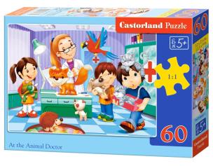 Opakowanie Puzzle 60 U weterynarza CASTOR