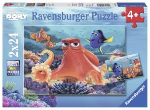 Opakowanie Puzzle Gdzie jest Dory 2x24