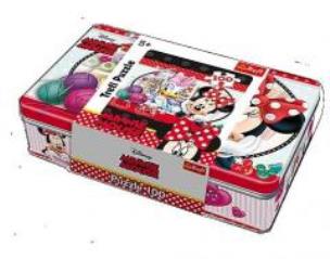 Opakowanie Puzzle w puszce 100 - Robótki ręczne Minnie TREFL