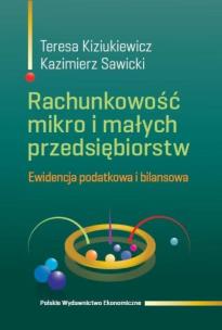 Okładka książki Rachunkowość mikro i małych przedsiębiorstw.