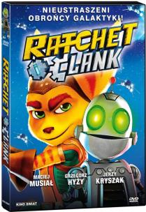 Ratchet i Clank. Autor: Munroe Kevin, Cleland Jerrica. Multiszop.pl Okładka książki Ratchet i Clank