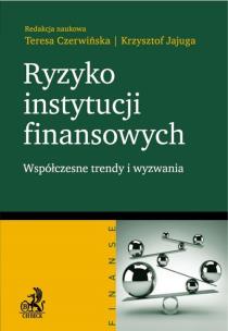 Okładka książki Ryzyko instytucji finansowych