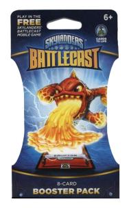 Opakowanie Skylanders Battlecast Booster Pack Eruptor 8 kart