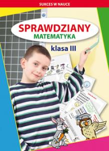 Okładka książki Sprawdziany. Matematyka. Klasa 3