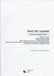 Opakowanie Świat bez tajemnic Scenariusze lekcji Część 4 + CD