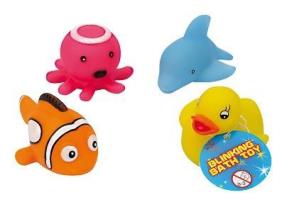 Opakowanie Świecące zabawki do kąpieli