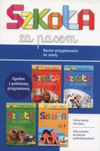 Okładka książki Szkoła za pasem Box rozszerzony