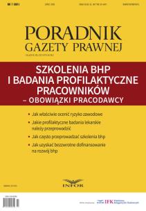 Opakowanie Szkolenia BHP i badania profilaktyczne pracowników - obowiązki pracodawcy