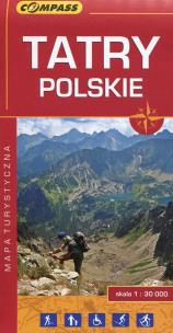 Opakowanie Tatry Polskie mapa turystyczna 1:30 000