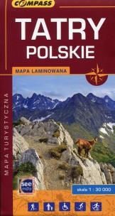 Opakowanie Tatry Polskie mapa turystyczna 1:30 000