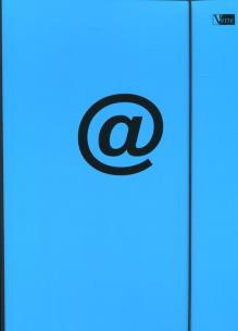 Opakowanie Teczka z gumką A4 Verte Color Collection niebieska