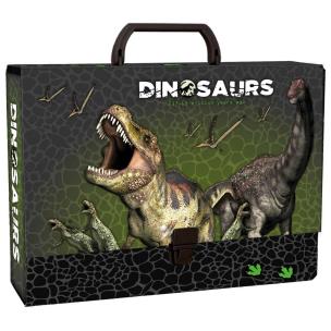 Opakowanie Teczka z rączką gruba Dinozaur DERFORM