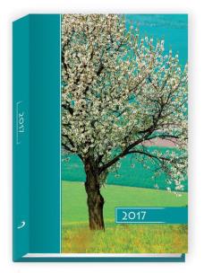 Opakowanie Terminarz 2017 B6 kolor - drzewo