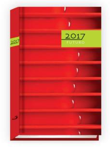 Opakowanie Terminarz 2017 Futuro - czerwony
