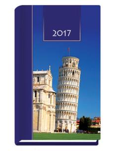 Opakowanie Terminarz 2017 Kolor tygodniowy - krzywa wieża