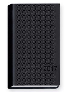 Opakowanie Terminarz 2017 Print tygodniowy - czarny