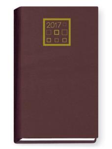 Opakowanie Terminarz 2017 Standard tygodniowy - bordowy