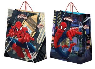 Okładka książki Torba papierowa średnia Spiderman