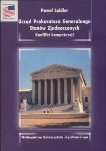 Okładka książki Urząd Prokuratora Generalnego Stanów Zjednoczonych