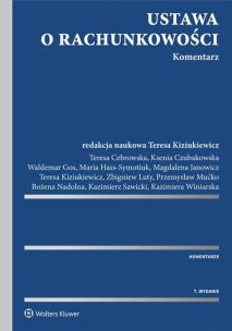 Okładka książki Ustawa o rachunkowości Komentarz
