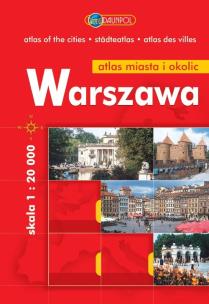 Opakowanie Warszawa Atlas miasta i okolic