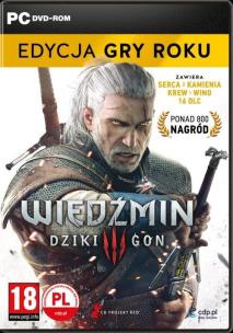 Okładka książki WIEDŹMIN 3 EDYCJA GRY ROKU PC
