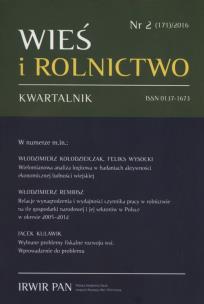 Opakowanie Wieś i rolnictwo 2/2016