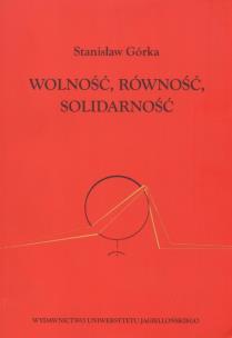 Okładka książki Wolność Równość Solidarność