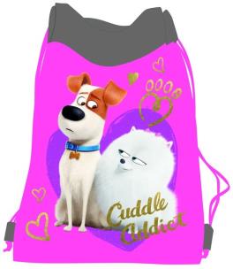 Opakowanie Worek na obuwie Secret life of pets różowy