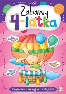 Okładka książki Zabawy 4-latka