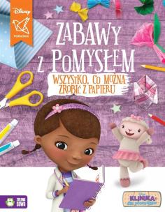Okładka książki Zabawy z pomysłem. Wszystko, co można zrobić z papieru. Dosi