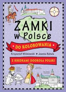 Okładka książki Zamki w Polsce do kolorowania