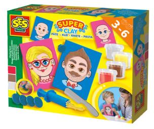 Opakowanie Zestaw ciastolin - Wyklejanie obrazów