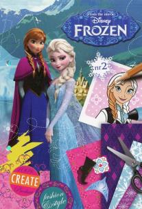 Opakowanie Zestaw kreatywny z nalepkami. Kraina lodu