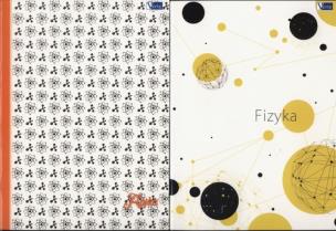 Opakowanie Zeszyt A5 Fizyka w kratkę 80 kartek 10 sztuk mix