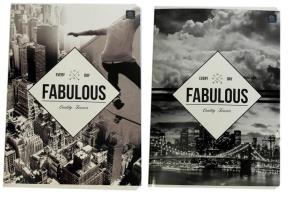 Opakowanie Zeszyt A5/60K linia UV Fabulous (10szt)